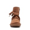 Clarks - Funny Oak Dark Tan Suede